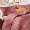 Bedsure Tufted Boho Comforter Set Queen Size – Beige Boho Bed Set, GentleSoft™ 3 Pieces Farmhouse-Style Embroidery Bedding, Gifts for Woman, Soft Jacquard Kids’ Queen Comforter for All Seasons(25 – Pink Clay – Elegant)