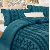 Bedsure Tufted Boho Comforter Set Queen Size – Beige Boho Bed Set, GentleSoft™ 3 Pieces Farmhouse-Style Embroidery Bedding, Gifts for Woman, Soft Jacquard Kids’ Queen Comforter for All Seasons(16 – Teal – Elegant)