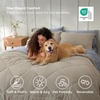 Bedsure Twin XL Comforter – 5 Pieces Reversible Blush Pink Bed in a Bag, Twin XL Bedding Comforter Set College Dorm Essentials with 1 Flat Sheet, 1 Fitted Sheet, 1 Pillowcase and 1 Pillow Sham(16 Beige/Silver Grey)