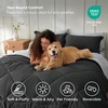 Bedsure Twin XL Comforter – 5 Pieces Reversible Blush Pink Bed in a Bag, Twin XL Bedding Comforter Set College Dorm Essentials with 1 Flat Sheet, 1 Fitted Sheet, 1 Pillowcase and 1 Pillow Sham(23 Charcoal Grey/Light Grey)
