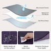 Bedsure Waterproof Blanket for Bed Soft Flannel Fleece, Twin 60″x80″ | Dog Blankets for Large Senior Dogs，Couch Cover Throw for Pet Leakproof, Furniture Protector for Travel Camping,Eggplant(Eggplant)