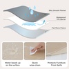 Bedsure Waterproof Blanket for Bed Soft Flannel Fleece, Twin 60″x80″ | Dog Blankets for Large Senior Dogs，Couch Cover Throw for Pet Leakproof, Furniture Protector for Travel Camping,Eggplant(Cream)