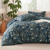 16 - Navy Blue Floral (No Comforter)