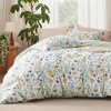 15 - Green Floral (No Comforter)