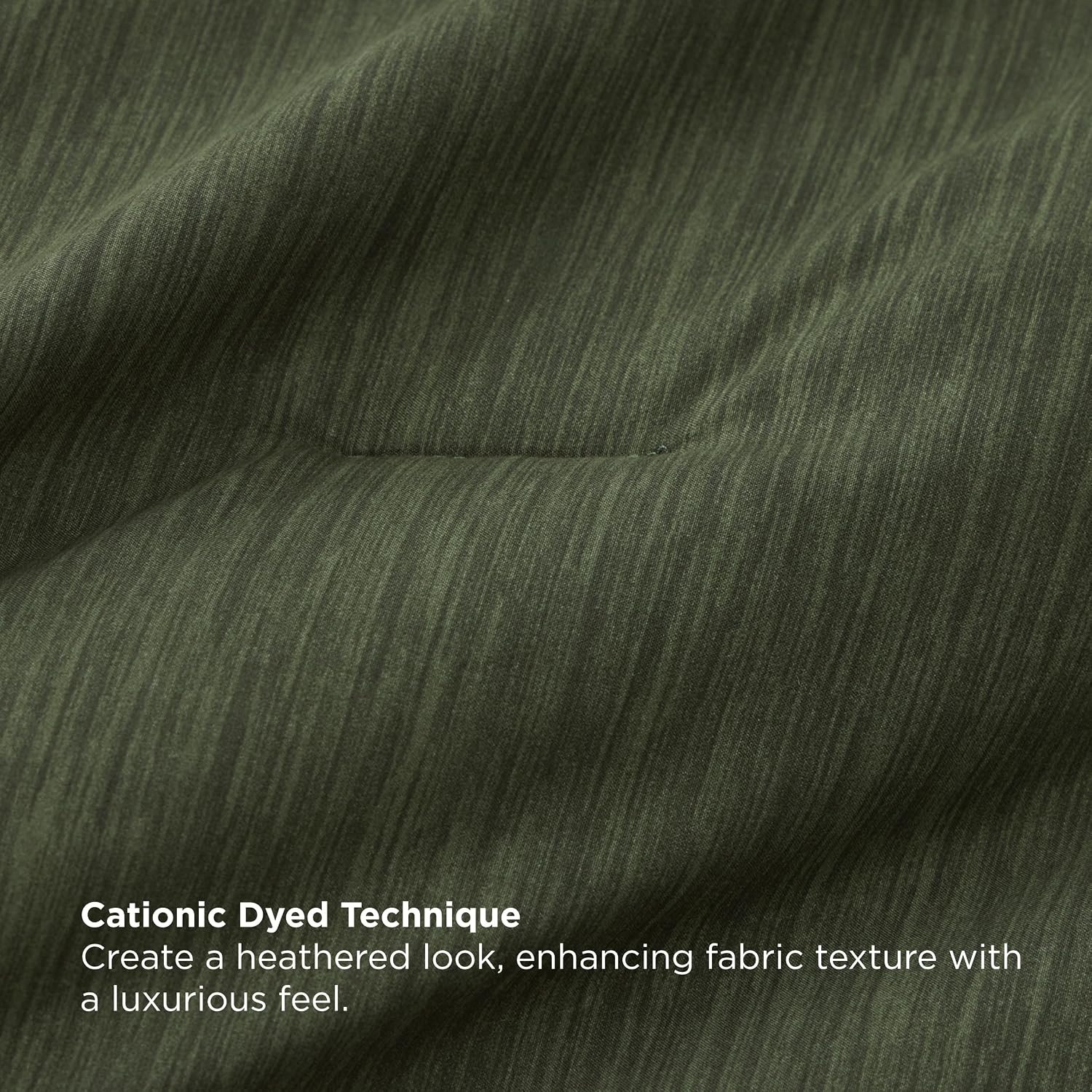 image:imageBedsure King Size Comforter Set Beige Bed in a Bag King 7 Pieces Cationic Dyed Bed Set Gift for Family Soft Bedding for All Seasons Comforter with Sheets Pillowcases amp ShamsDark Green
