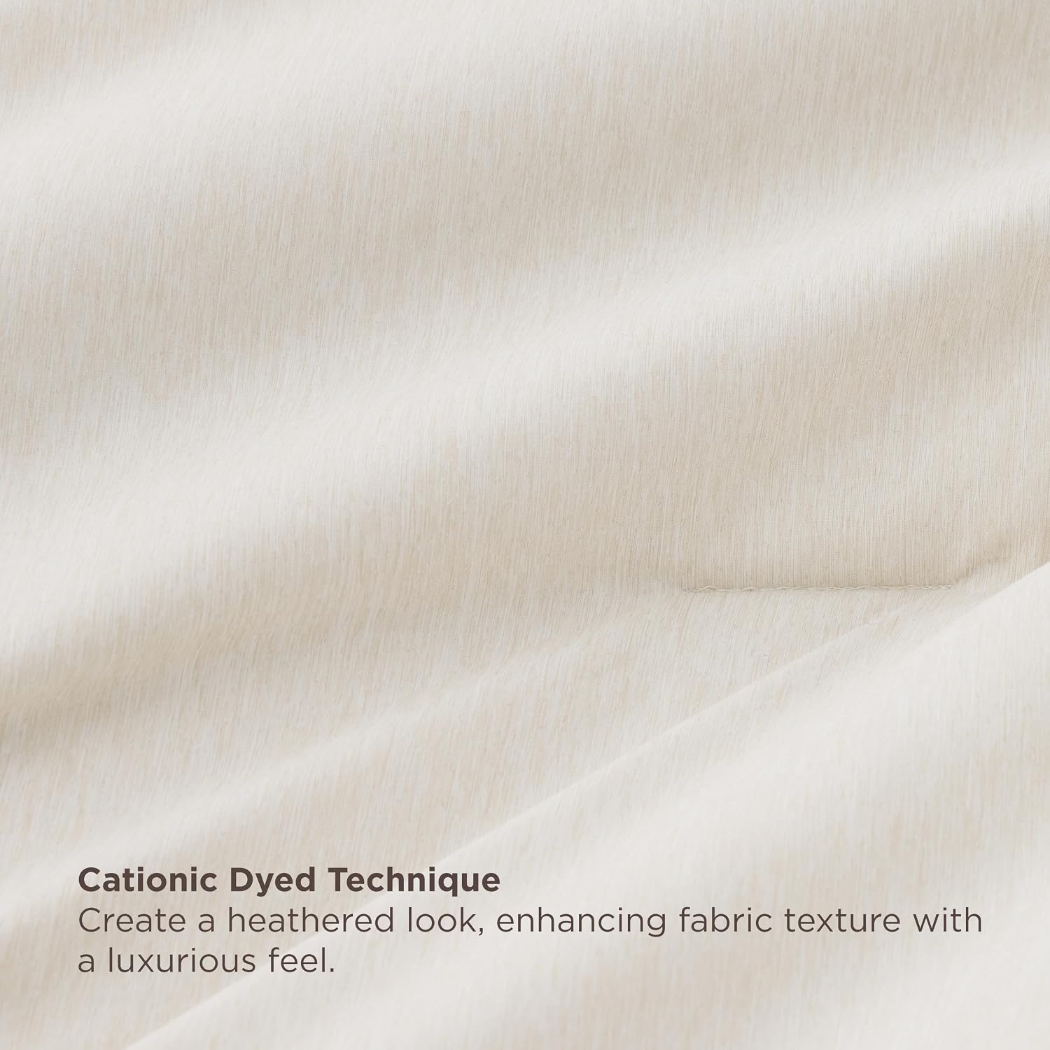 image:imageBedsure King Size Comforter Set Beige Bed in a Bag King 7 Pieces Cationic Dyed Bed Set Gift for Family Soft Bedding for All Seasons Comforter with Sheets Pillowcases amp ShamsBeige