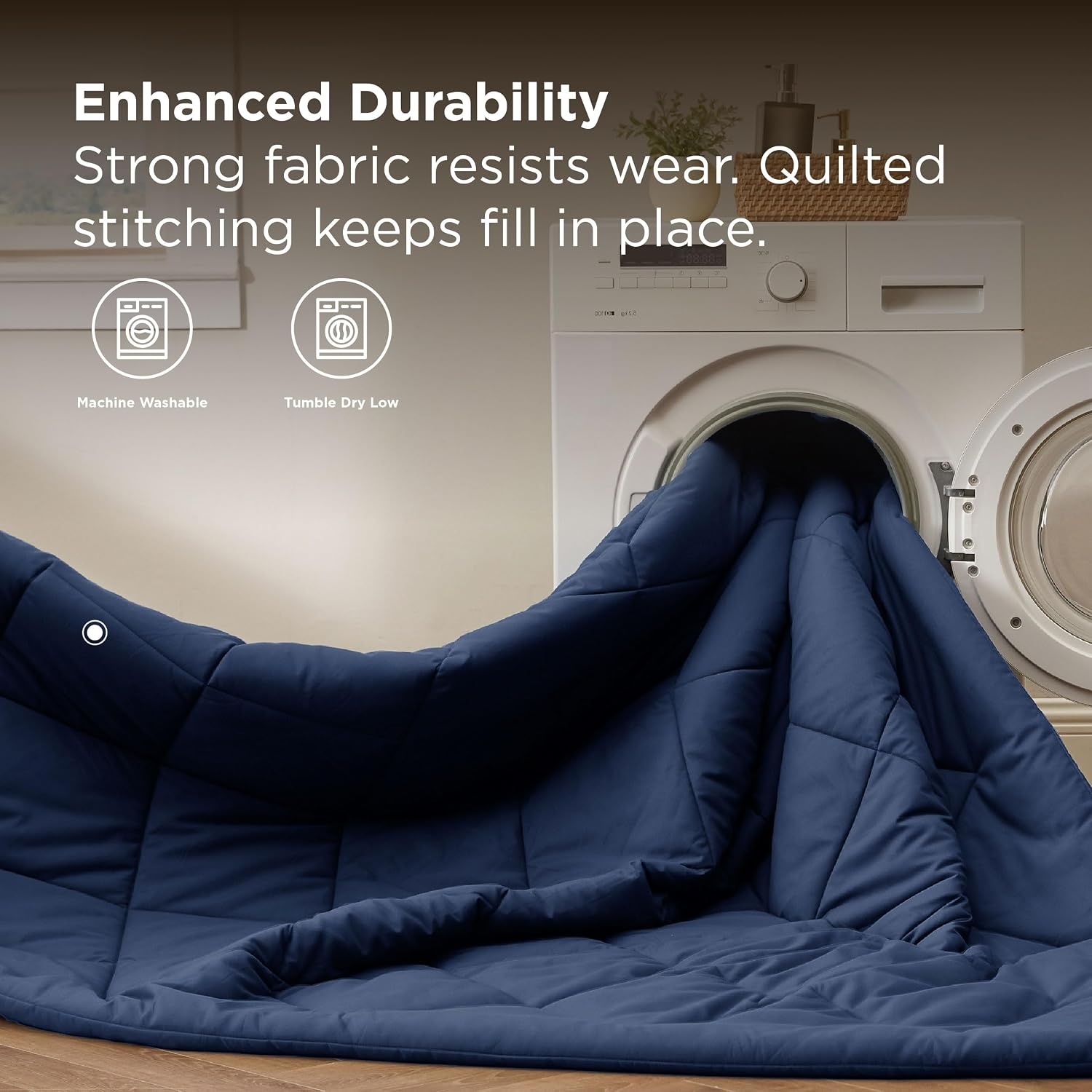 image:imageBedsure Premium Series 5 Piece Black Twin Comforter Set Goose Down Alternative All Season Medium Warmth Soft Hotel Luxury Bed in a Bag Safe for Sensitive Skin Includes Sheets Pillowcase amp Sham02 Navy Blue