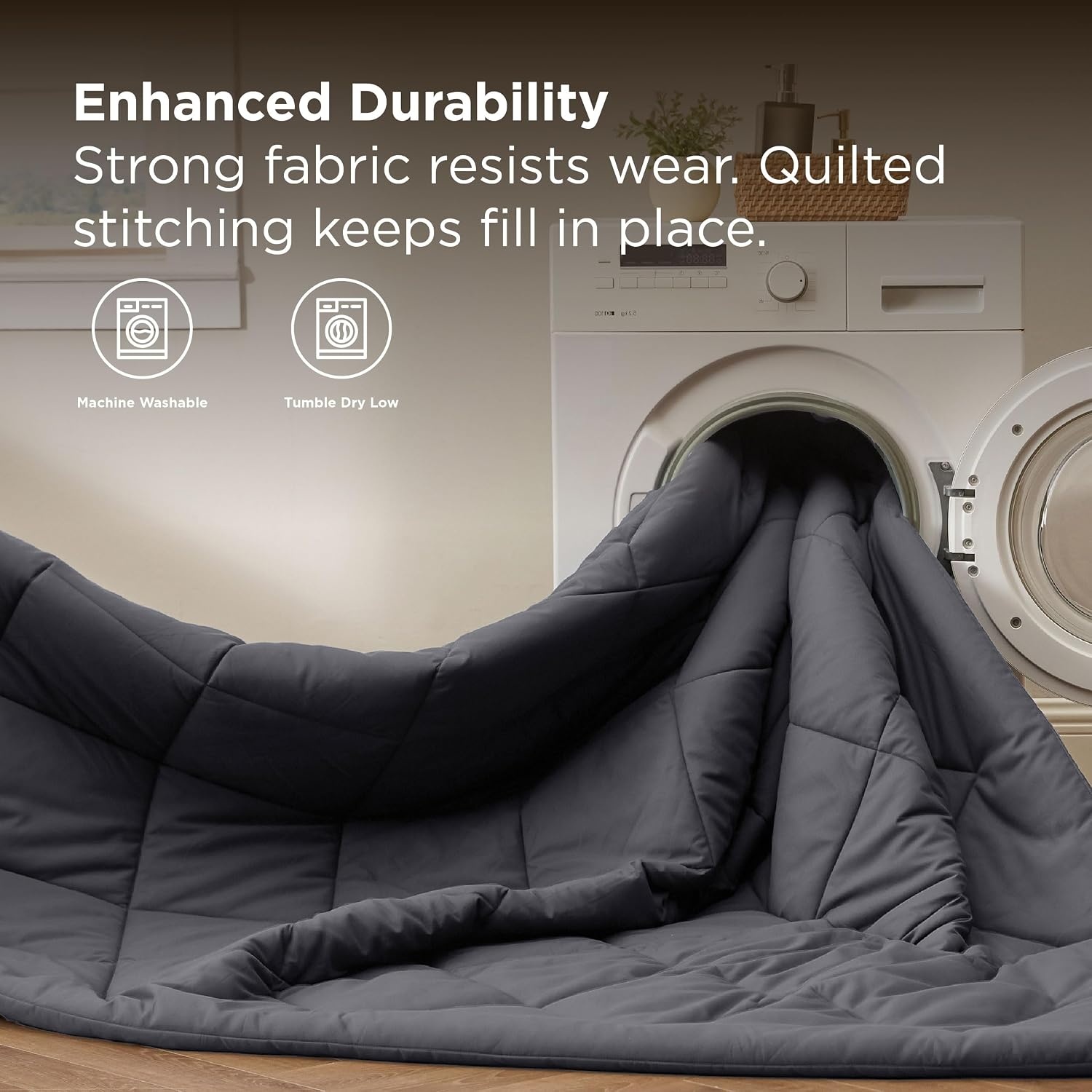 image:imageBedsure Premium Series 5 Piece Black Twin Comforter Set Goose Down Alternative All Season Medium Warmth Soft Hotel Luxury Bed in a Bag Safe for Sensitive Skin Includes Sheets Pillowcase amp Sham05 Dark Grey