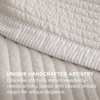 Bedsure Bedspreads Queen Size, Lightweight Striped Comforter, Navy | Breathable, Ultra Soft Bedspread, All-Season Comfort, Summer Coverlet, Hot Sleepers Friendly, OEKO-TEX, 3-Piece Set, 90x96in(07 – Linen (Contrast Border))