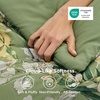 Bedsure Comforter Set Queen Size – Cute Floral Bedding Comforter Set, 3 Pieces, 1 Soft Reversible Olive Green Woodland Floral Flowers Comforter and 2 Pillow Shams(Cartoon)
