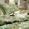 Bedsure Comforter Set Queen Size – Cute Floral Bedding Comforter Set, 3 Pieces, 1 Soft Reversible Olive Green Woodland Floral Flowers Comforter and 2 Pillow Shams(Cartoon)