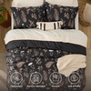 Bedsure Comforter Set Queen Size – Cute Floral Bedding Comforter Set, 3 Pieces, 1 Soft Reversible Olive Green Woodland Floral Flowers Comforter and 2 Pillow Shams(Tree)