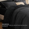 Bedsure King Size Comforter Set Beige – Bed in a Bag King 7 Pieces, Cationic Dyed Bed Set Gift for Family, Soft Bedding for All Seasons Comforter with Sheets, Pillowcases & Shams(Black)
