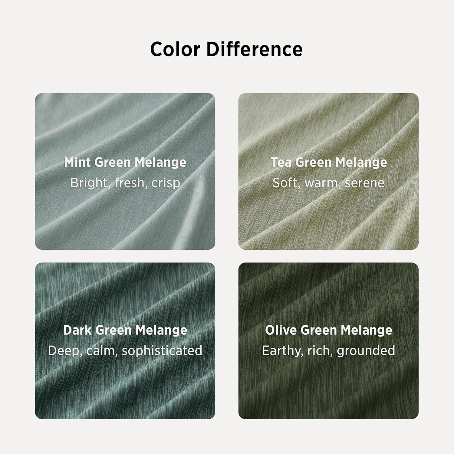 image:imageBedsure Grey Queen Comforter Set Soft Cationic Dyed Bedding Set 3 Pcs Breathable Comfortable for All Season SkinFriendly Melange Home Decor Gift Bed Set Cozy for Bedroom OEKO Modern02 Mint Green Melange