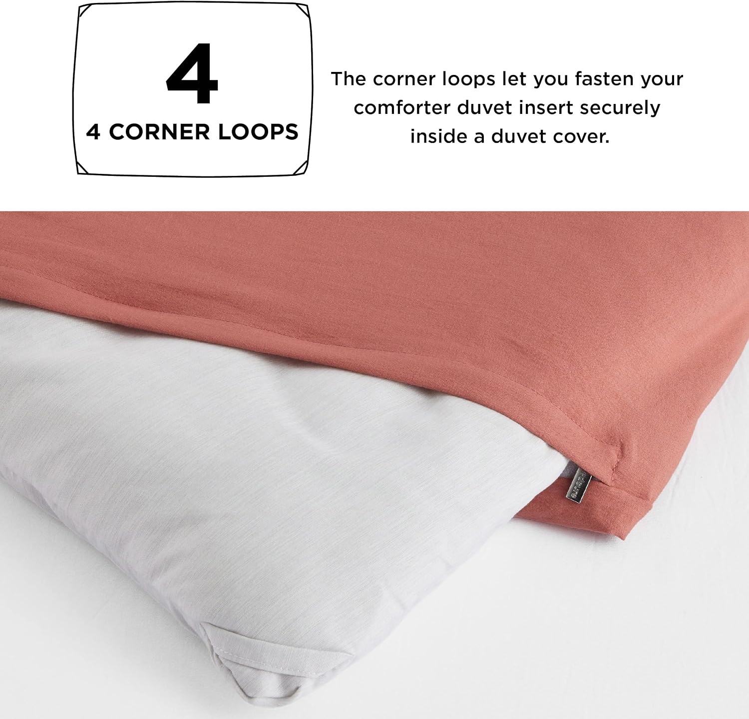 image:imageBedsure Grey Queen Comforter Set Soft Cationic Dyed Bedding Set 3 Pcs Breathable Comfortable for All Season SkinFriendly Melange Home Decor Gift Bed Set Cozy for Bedroom OEKO Modern03 Grayish White Melange