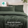 Bedsure Oliver Green Queen Bedding Comforter Set, Waffle Breathable Bedding Set, All Season Comforter with 3 Pieces, 1 Waffle Weave Comforter (90″x90″) and 2 Pillowcases (20″x26″)(Oliver Green)