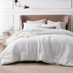 Bedsure Grey Queen Comforter Set, Soft Cationic Dyed Bedding Set 3 Pcs | Breathable, Comfortable for All Season, Skin-Friendly, Melange, Home Decor Gift, Bed Set, Cozy for Bedroom, OEKO, Modern(03 – Grayish White Melange)