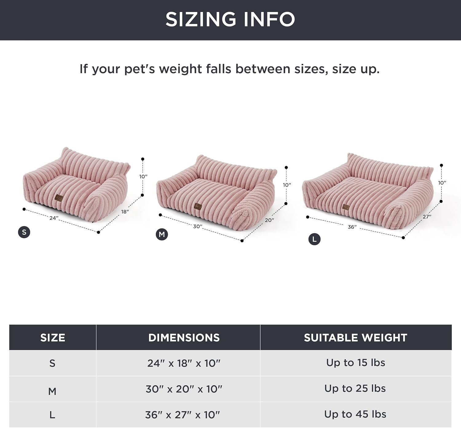 image:imageBedsure ComfyFleece Shown on TV Fluffy Dog Couch for Pets30in Blush Pink Small amp Medium Dog Bed Washable CoverSupportive Couch Bed for Small DogsPet Sofa Seen on Good Day New YorkUp to 20 LbsBlush Pink