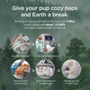 Bedsure ComfyFleece™ Fluffy Balanced Support XL Dog Bed for Crate,41×27 | Golden Ratio Chopped Foam & PP Cotton, Home Decor,Waterproof Liner, Removable Washable Cover, Nonslip Bottom,Sandy Beige(Grey)