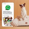 Bedsure ComfyFleece™ Shown on TV Fluffy Dog Couch for Pets,30in Blush Pink | Small & Medium Dog Bed Washable Cover,Supportive Couch Bed for Small Dogs,Pet Sofa Seen on Good Day New York,Up to 20 Lbs(Cream)