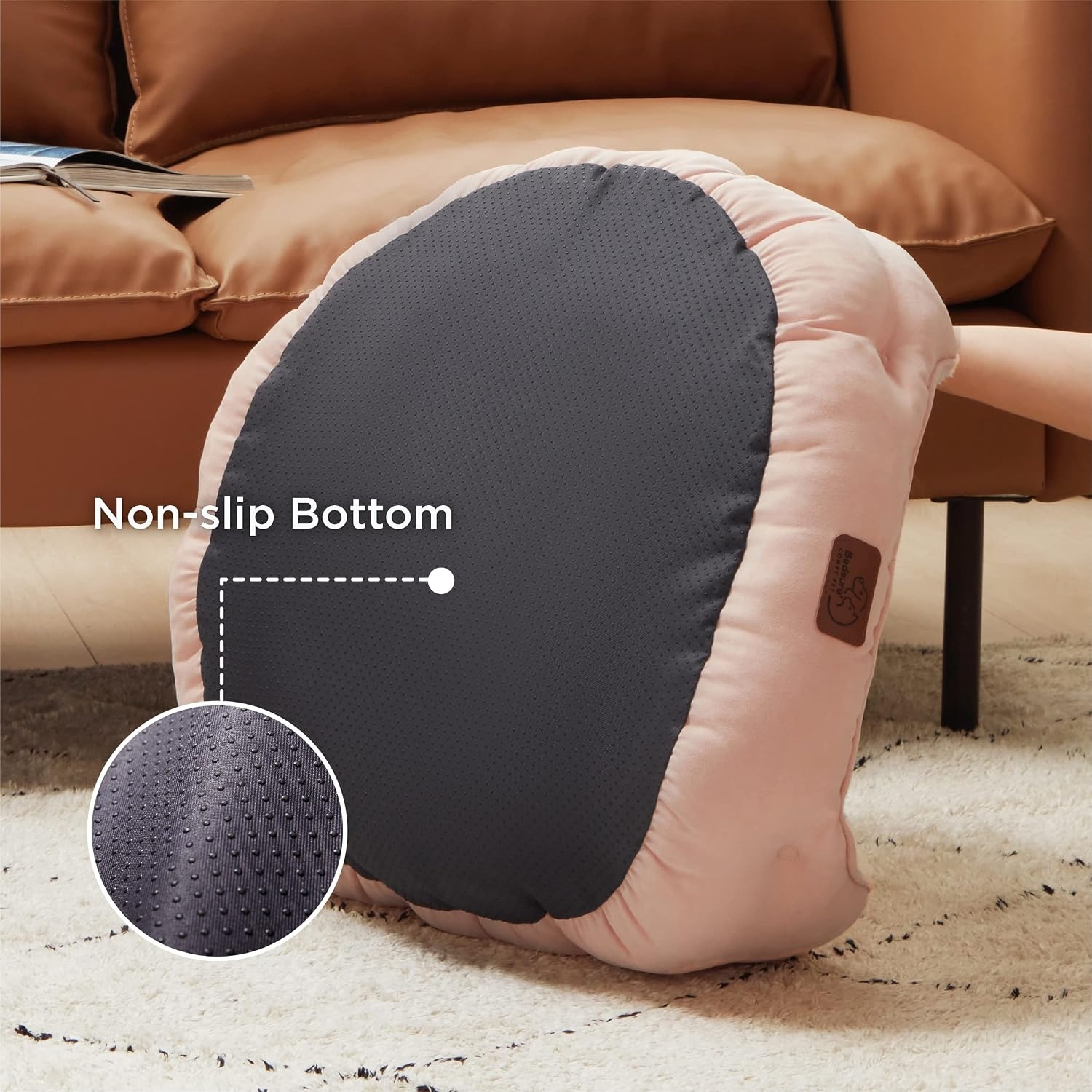 image:imageBedsure AeroFrost Cooling Small Dog Bed Round Washable 20In Arctic Blue QMaxgt04 Cat Beds for Indoor Cats Comfort Cooling Summer Pet BedAntiSlip Bottomfor Puppies and KittensPeach Pink