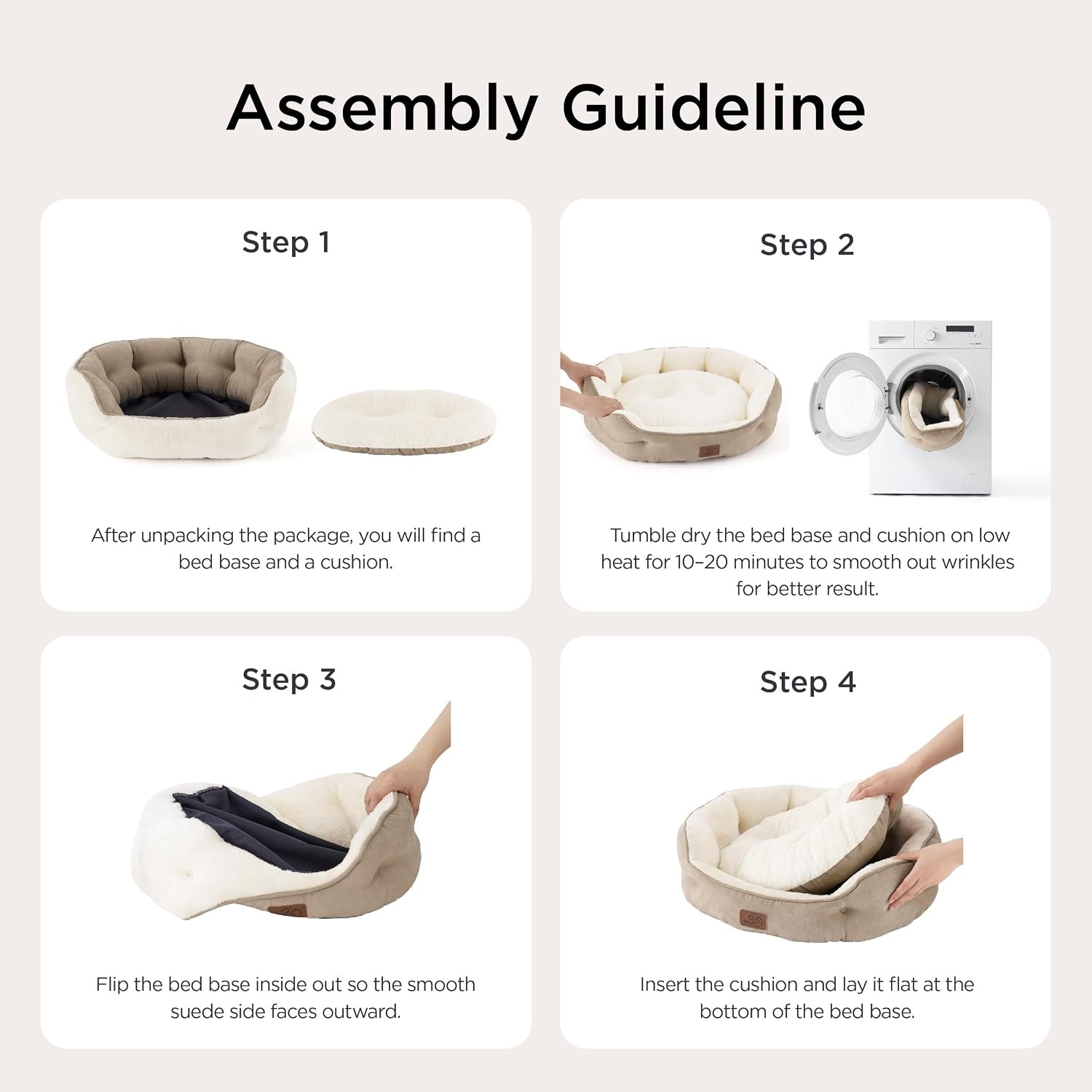 image:imageBedsure AeroFrost Cooling Small Dog Bed Round Washable 20In Arctic Blue QMaxgt04 Cat Beds for Indoor Cats Comfort Cooling Summer Pet BedAntiSlip Bottomfor Puppies and KittensGrey