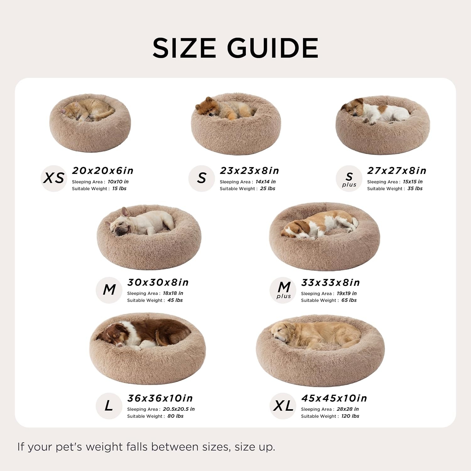 image:imageBedsure Human Dog Bed for Adult Plush Giant Calming Nest Bed Orthopedic 71 Human Size Dog Bed Washable with Storage Pocket Supportive Bolster Egg Foam NonSlip Bottom Fluffy Faux Fur BrownCamel