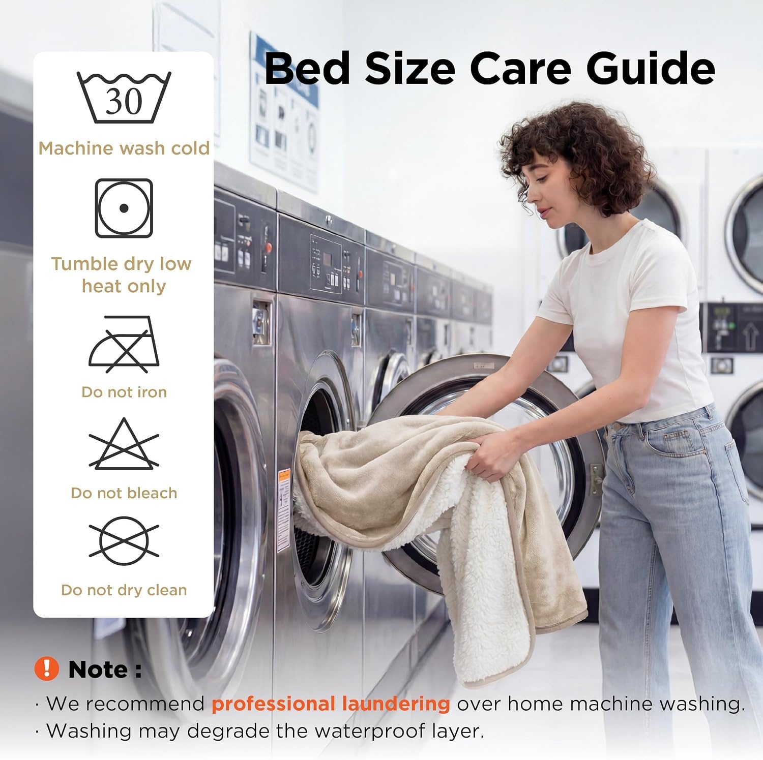 image:imageBedsure Waterproof Dog Blankets for Small Dogs 25X35 Anchor Gray Soft Print Sherpa Fleece Puppy Cat Blanket Washable Cozy Plush Reversible Throw Furniture Protector for Pet Kitten DoggyCream