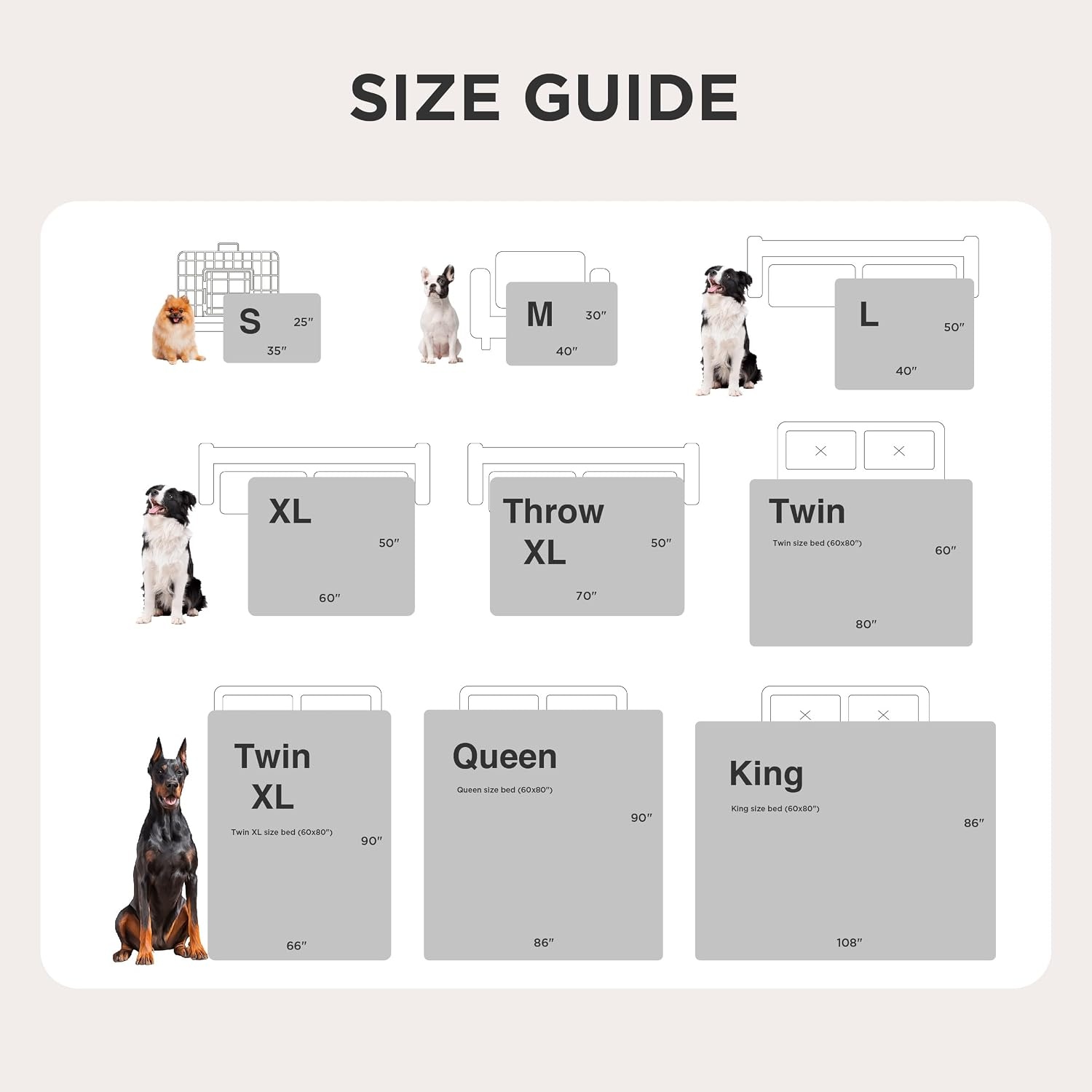image:imageBedsure Waterproof Dog Blankets for Small Dogs 25X35 Anchor Gray Soft Print Sherpa Fleece Puppy Cat Blanket Washable Cozy Plush Reversible Throw Furniture Protector for Pet Kitten DoggyCamel