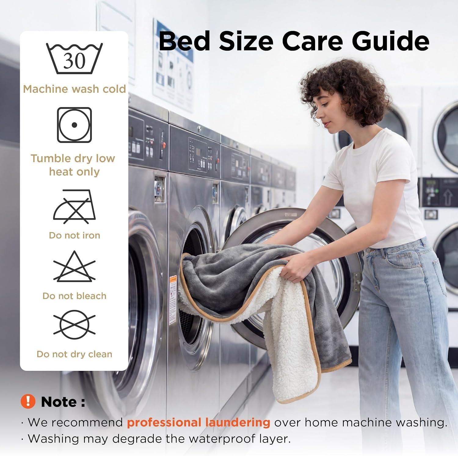 image:imageBedsure Waterproof Dog Blankets for Small Dogs 25X35 Anchor Gray Soft Print Sherpa Fleece Puppy Cat Blanket Washable Cozy Plush Reversible Throw Furniture Protector for Pet Kitten DoggyCamel