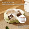 Bedsure AeroFrost™ Cooling Small Dog Bed, Round Washable, 20In Arctic Blue | Q-Max>0.4 Cat Beds for Indoor Cats, Comfort Cooling Summer Pet Bed,Anti-Slip Bottom,for Puppies and Kittens(Pale Bean Green)