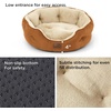 Bedsure AeroFrost™ Cooling Small Dog Bed, Round Washable, 20In Arctic Blue | Q-Max>0.4 Cat Beds for Indoor Cats, Comfort Cooling Summer Pet Bed,Anti-Slip Bottom,for Puppies and Kittens(Terracotta)