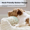 Bedsure Washable Cute Dog Beds for Small & Medium Dogs, 25 Inch Camel Brown
