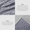 Bedsure Waterproof Dog Blankets for Bed – Pet Blanket for Bed Couch Protector Washable, Jacquard Coral Fleece Cat Throw Blanket, Soft Plush Reversible Furniture Protection, Queen, 86×90, Pale Oak(Pale Oak)