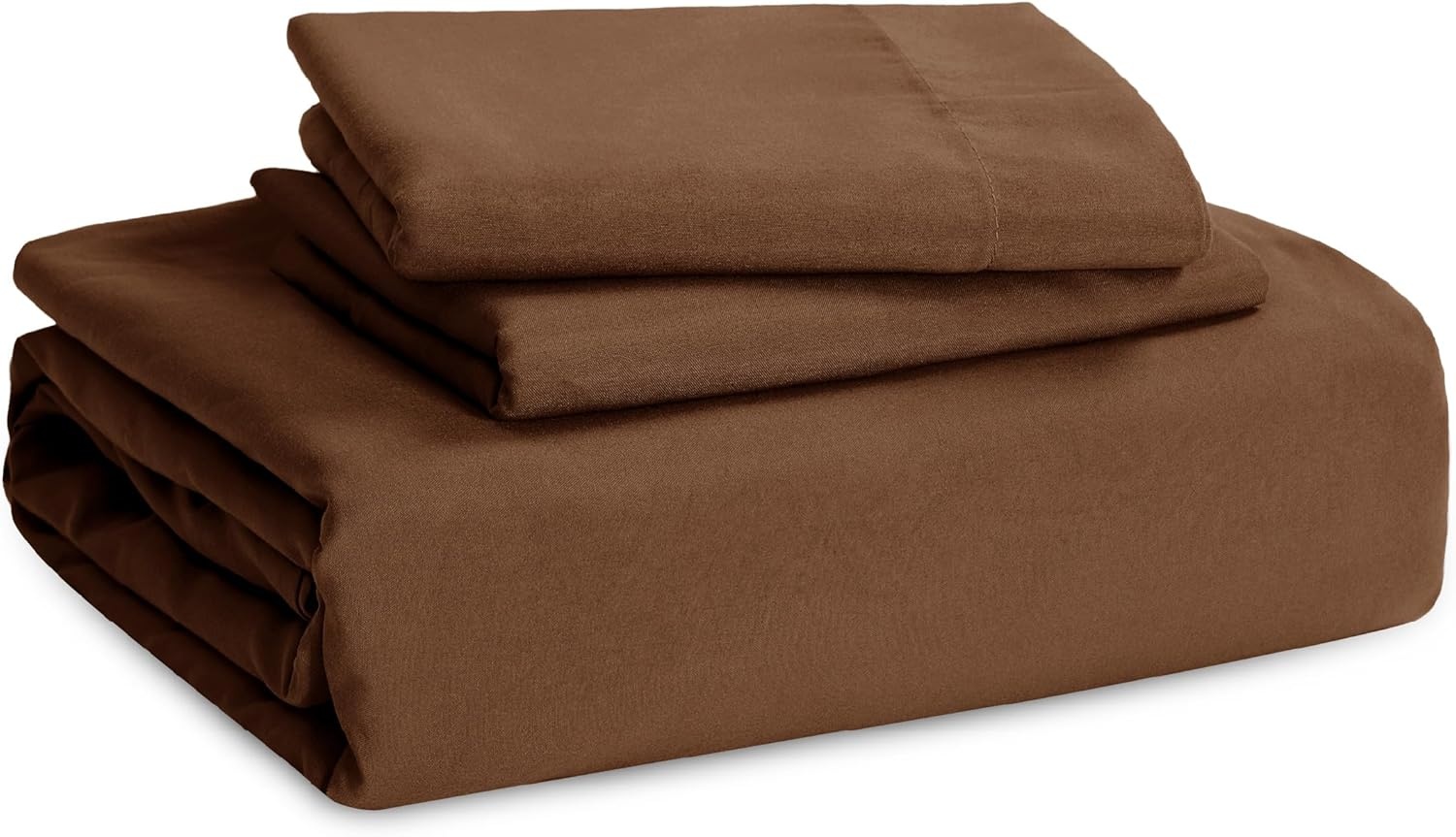image:imageBedsure Tan Gingham Ruffle Duvet Cover SetVintage Farmhouse Bedding Queen19 Chocolate Brown No Comforter