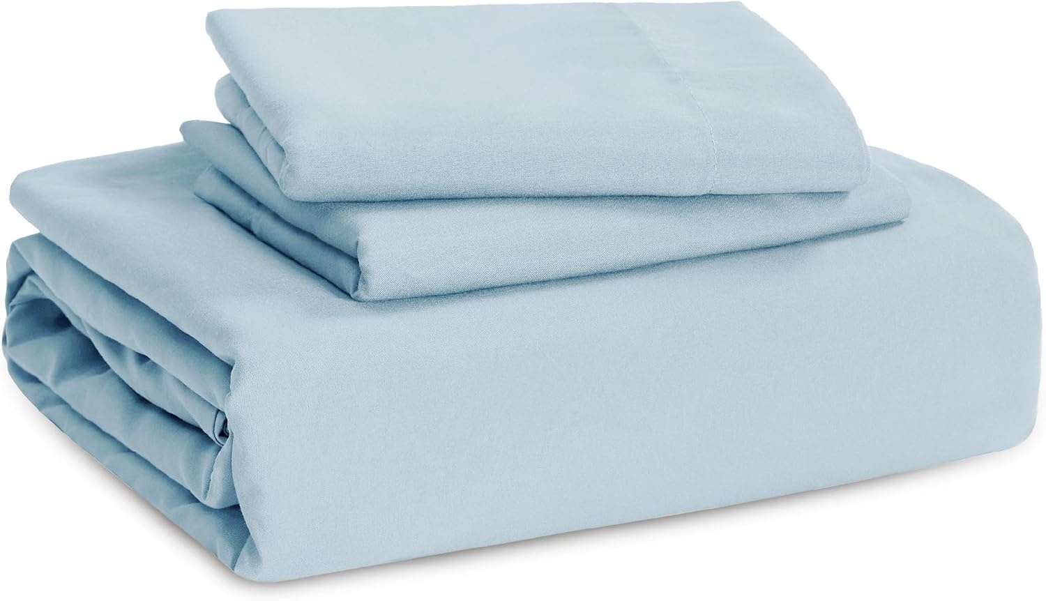 image:imageBedsure Tan Gingham Ruffle Duvet Cover SetVintage Farmhouse Bedding Queen20 Sky Blue No Comforter