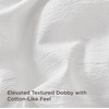 Bedsure Tan Gingham Ruffle Duvet Cover Set,Vintage Farmhouse Bedding, Queen(19 – Cream White (No Comforter))