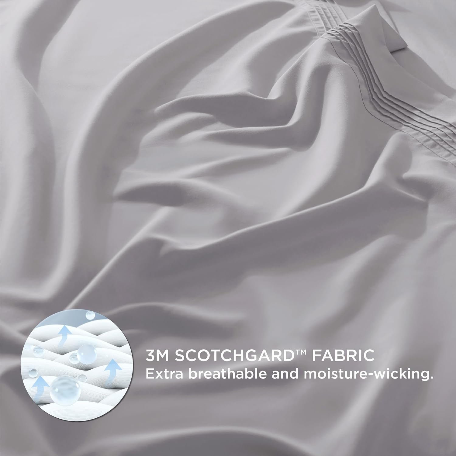image:imageBedsure Twin Mattress Pad Bundle Deep Pocket Twin Sheets Set