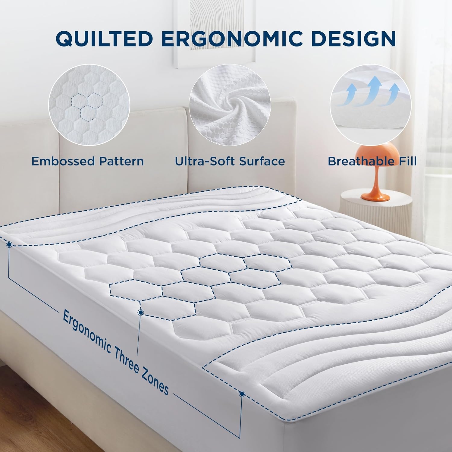 image:imageGet 1 Free Queen Cooling Comforter When You purches 1 Mattress Pad
