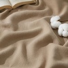 Bedsure 100% Cotton Muslin Blanket + Twin XL Mattress Protector
