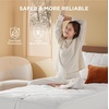 Bedsure Heated Mattress Pad Queen, Cozy Bed Warmer with Preheat & Memory(Twin XL)