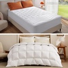 Bedsure Get Free 1 Mattress Pad When You purches 1 Feather Down Comforter