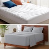Bedsure Twin Mattress Pad Bundle Deep Pocket Twin Sheets Set