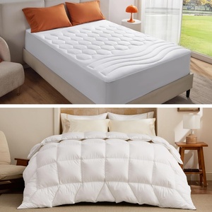 Bedsure Get Free 1 Mattress Pad When You purches 1 Feather Down Comforter