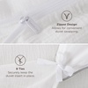 Bedsure PureWoven 100% Cotton Muslin Duvet Cover Queen Gauze Bedding Set(08 – Cooling Muslin White (No Comforter))