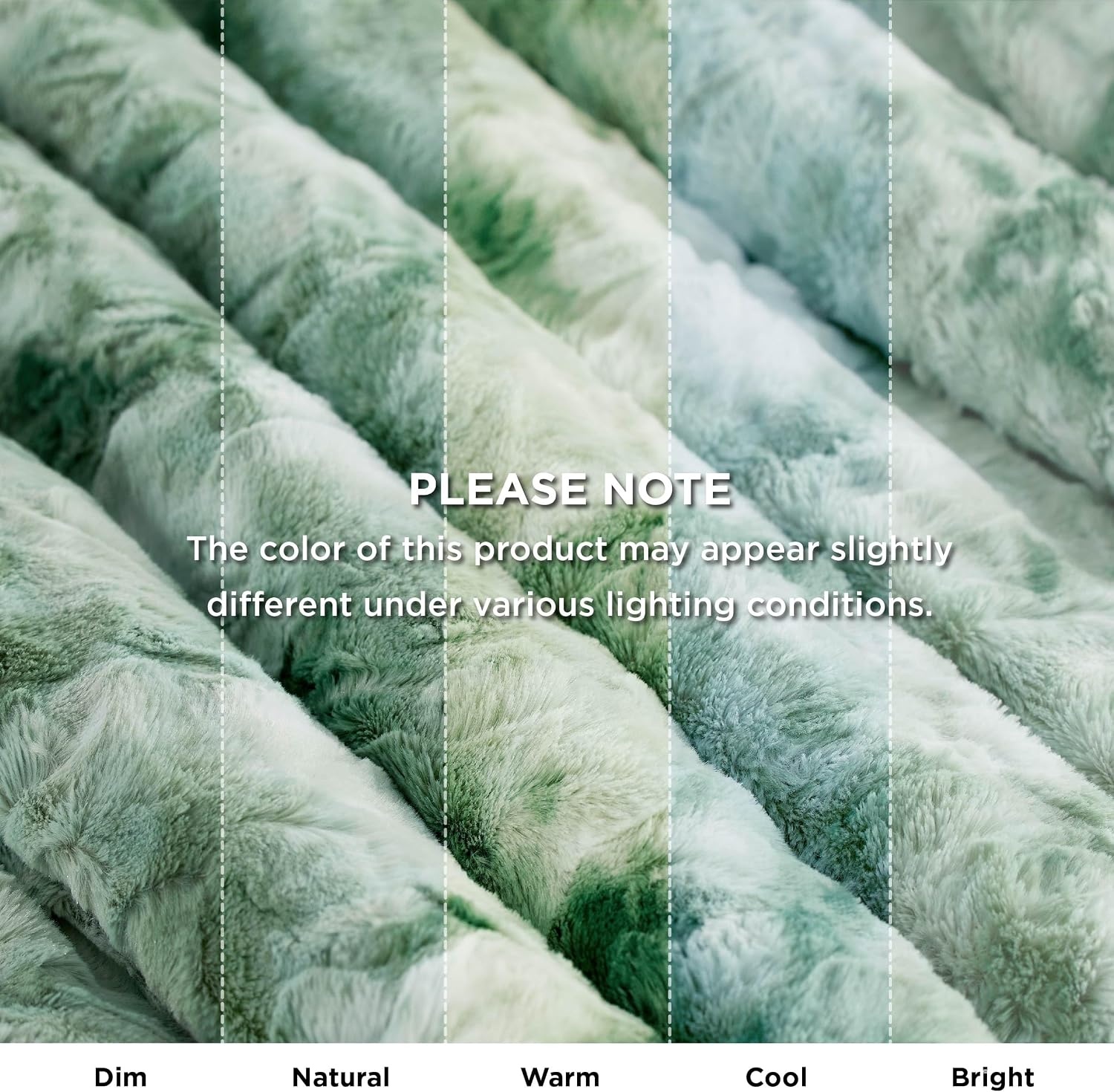 image:imageBedsure GentleSoft Sherpa Fluffy Throw Blanket Fleece Warm and Cozy Throw for Women Gift Plush amp Fuzzy Faux Fur Christmas Blanket for Couch Sofa Bed Decor Tie Dye Design Brown 50x60 Inches05 Sage Green