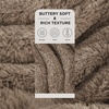 Bedsure Faux Fur Fluffy Fleece Sherpa Blanket Couch Throw Grey 50″x60″(11- Brown)