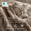 Bedsure GentleSoft Boho Throw Blanket for Couch – Cozy Modern Boho Decorative Blankets for Women Girls, Fuzzy Fleece Throw for Beds, Aesthetic Accent Gifts for Sofa Room Decor, Off White, 50×60 Inches(Light Brown)