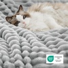 Bedsure Soft Sherpa Blanket Fluffy Throw Gift Beige 50″x60″(03 – Grey)