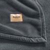 Bedsure Thick Heavy Warm Blankets for Winter, Soft Fleece Twin Blanket for Bed, GentleSoft Cozy Fluffy Thick Winter Christmas Cream Throws, Anti-Static 500Gsm Design, Twin XL, Cream, 66×90 Inch(Grey)